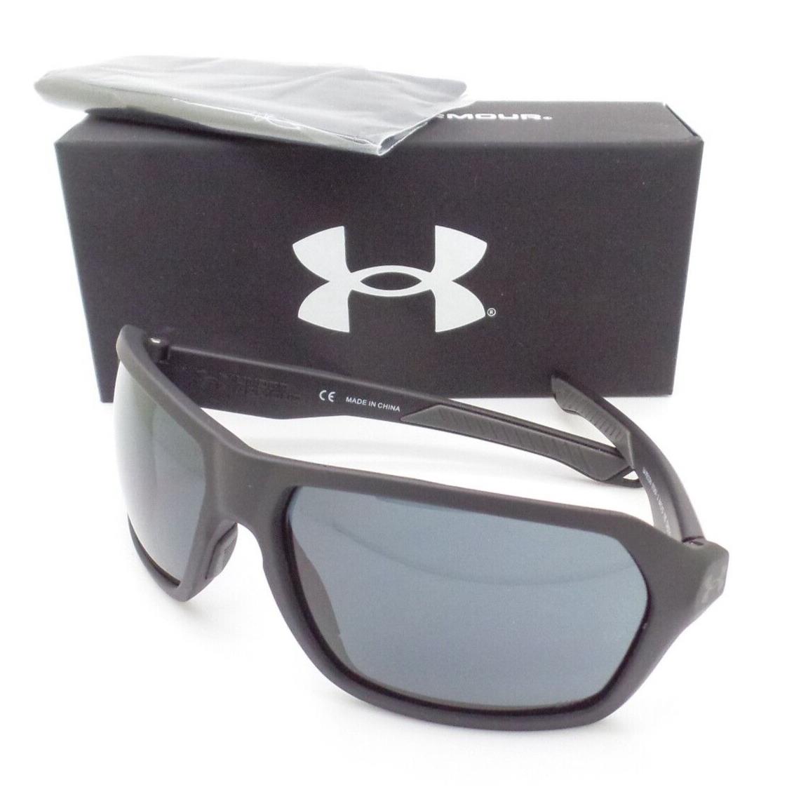 Under Armour Recon 003KA Matte Black Grey Sunglasses