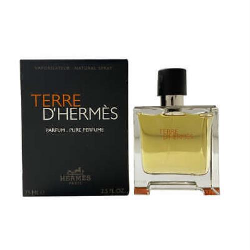 Terre D`hermes by Hermes Parfum For Men 2.5 oz