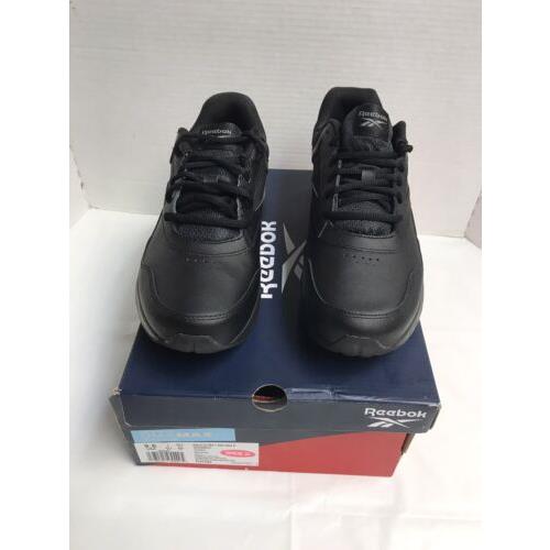 Woman`s Athletic Black Walking Shoes Reebok Walk Ultra 7 Dmx Max Size 9.5