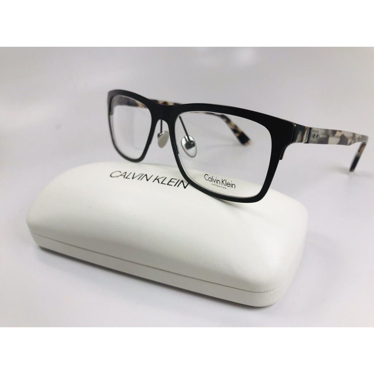 Calvin Klein CK8025 223 Brown Eyeglasses 52mm with Case