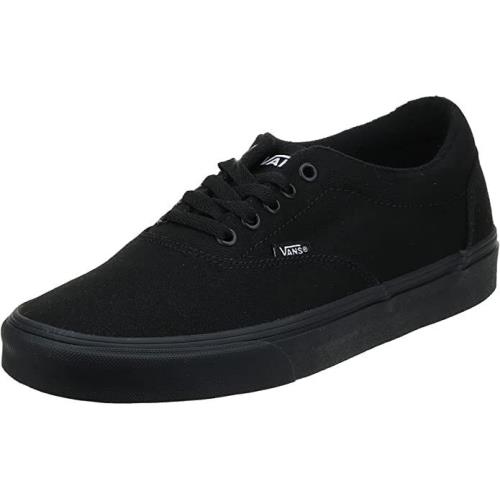 Vans Doheny VN0A3MVZ186 Womens Black Canvas Upper Top Skate Shoes Size US 6 GX40