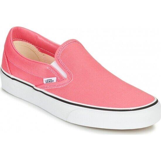 Vans Classic VN0A33TBUR11 Women Pink Slip on Sneaker Shoes Size US M7.5/W9 GX44