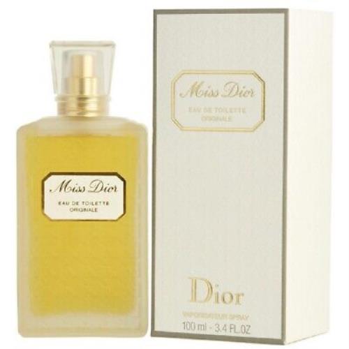 Miss Dior Originale Christian Dior 3.4 oz / 100 ml Edt Women Perfume