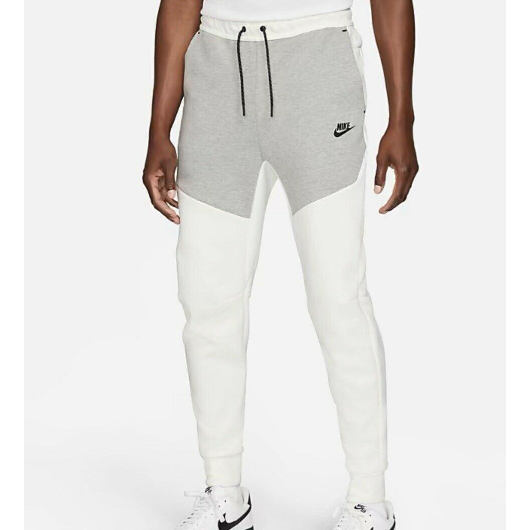 Nike Sportswear Tech Fleece Tapered Jogger Pants White Gray CU4495-133 2xl 3xl