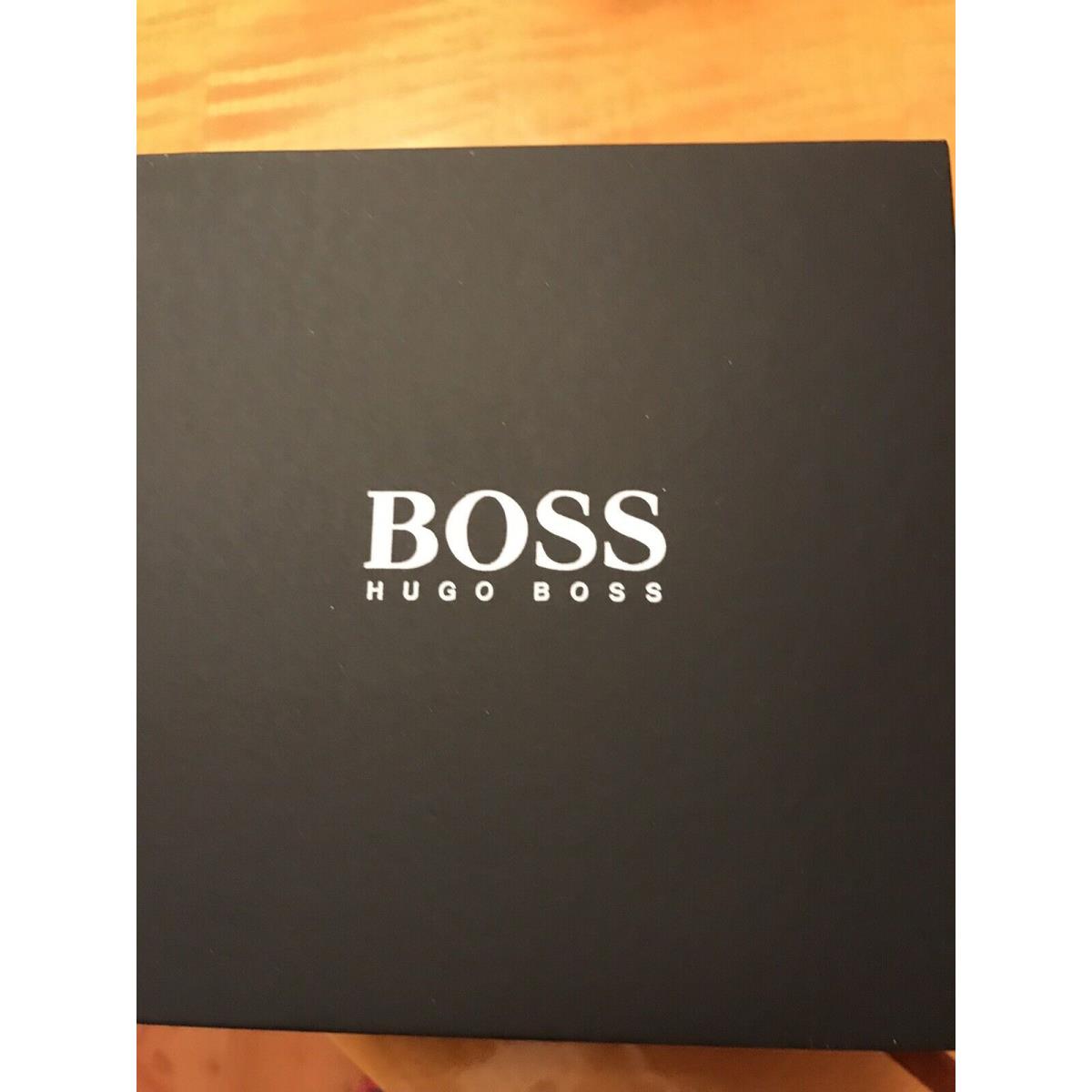 Hugo Boss Womens Mother of Pearl White Leather Crystal Watch 1502278