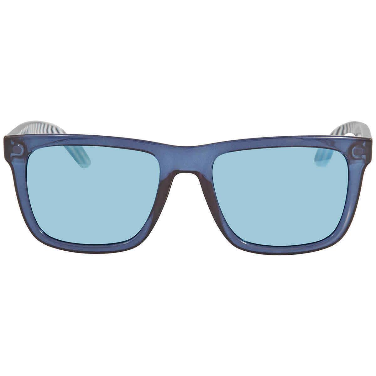 Lacoste Blue Mirror Square Sunglasses L750S 424 54 L750S 424 54