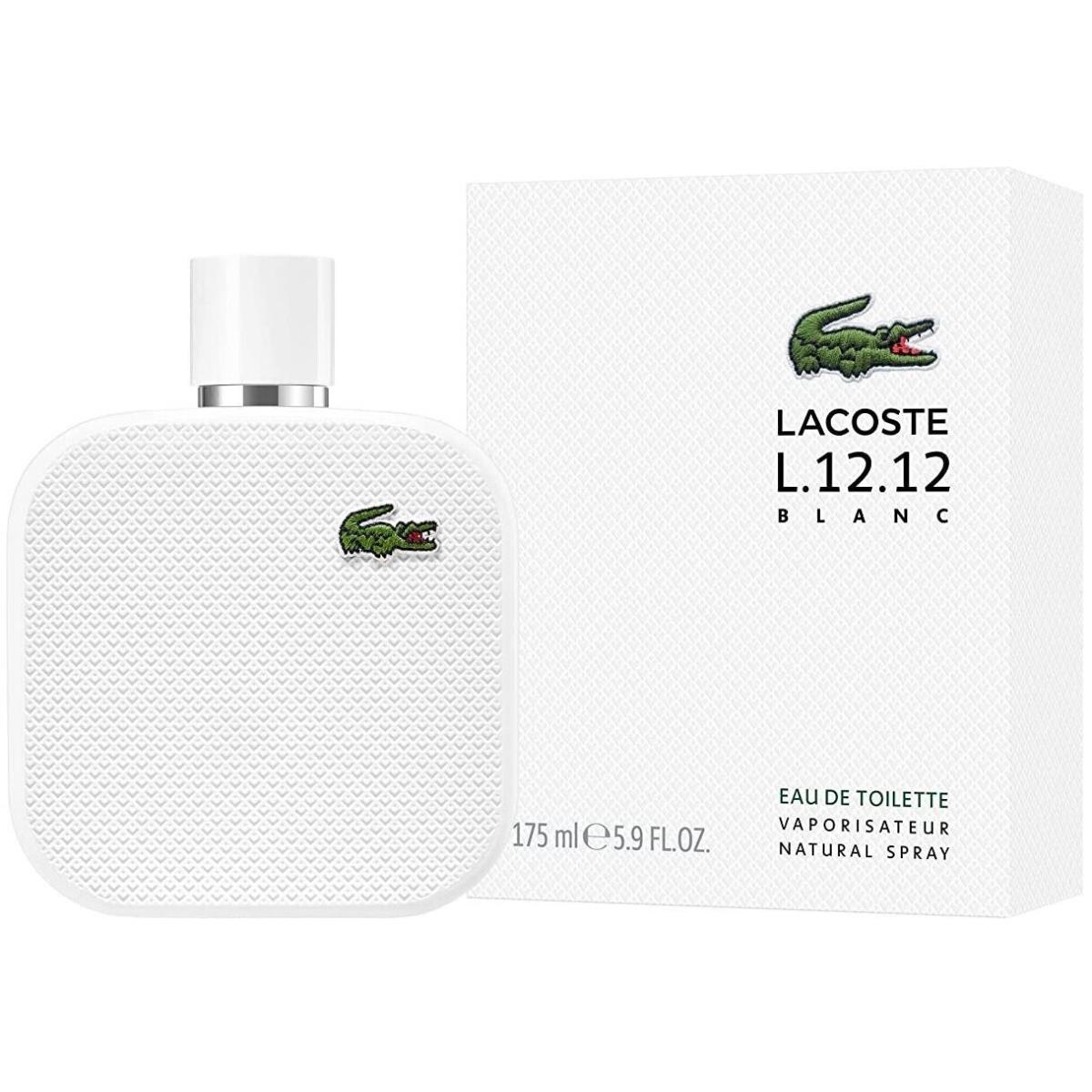 Lacoste L.12.12 Blanc by Lacoste For Men Edt 5.9 oz Lacoste perfume,cologne,fragrance,parfum - Fash Brands