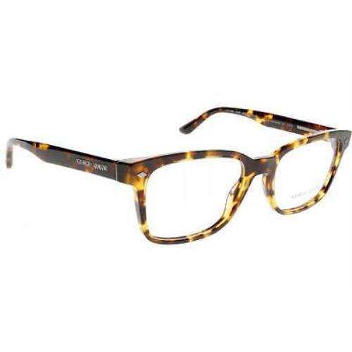 Giorgio Armani AR 7090 5092 Eyeglasses Havana Frames Of Life 52mm