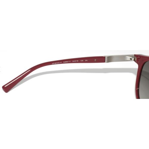 Giorgio Armani sunglasses  - Red Brown Frame, Gray Lens 5