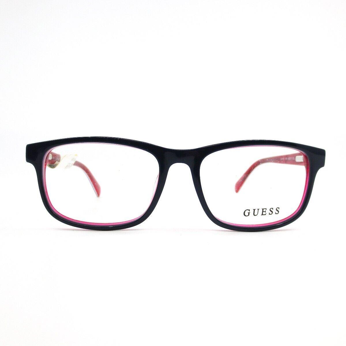 Guess Kids Eyeglasses Frames GU9179 090 Navy Blue Red Square Full Rim 49-15-135