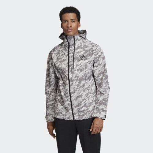Adidas Originals ID Reflective Camouflage Printed Nylon Jacket Men s Size Medium