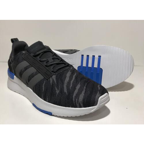 Adidas shoes Racer - Black/ Grey/ Blue/ White 4