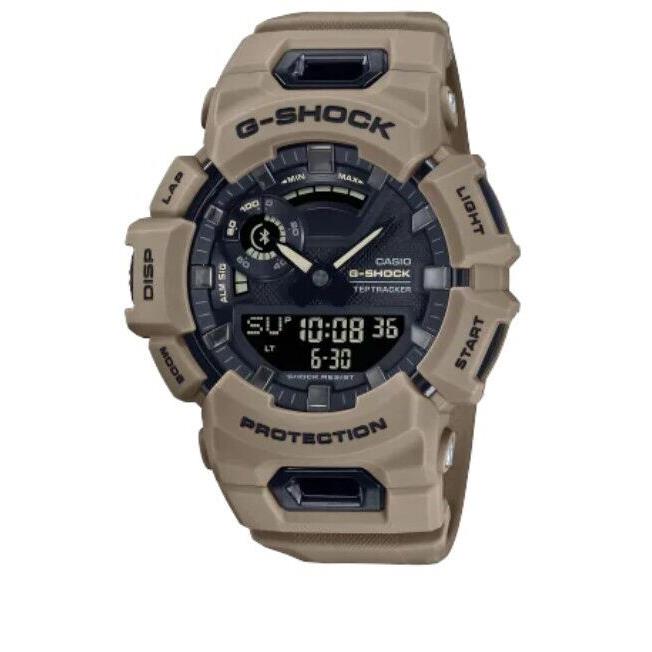 Casio G-shock G-squad Analog Digital Shock Resistant Tan Men`s Watch GBA900UU-5A