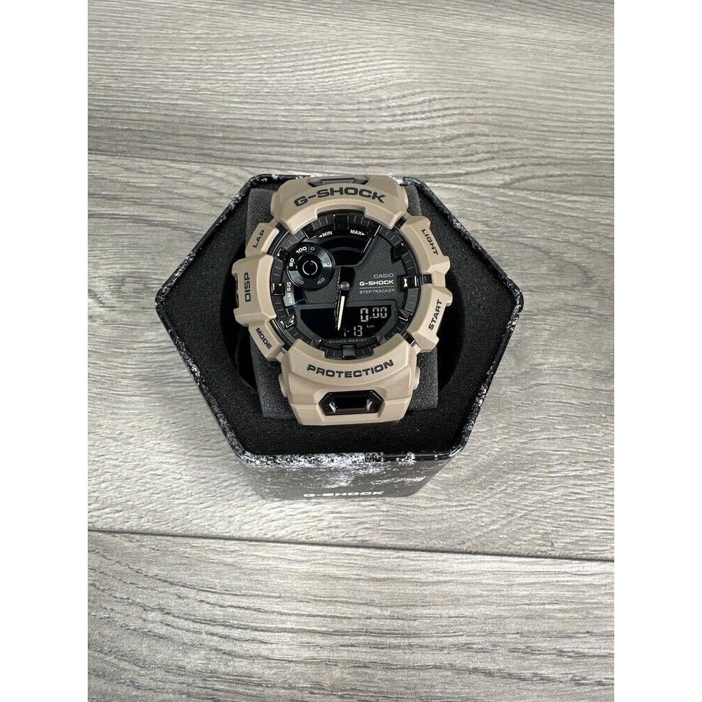 Casio G-shock G-squad Analog Digital Shock Resistant Tan Men`s Watch GBA900UU-5A