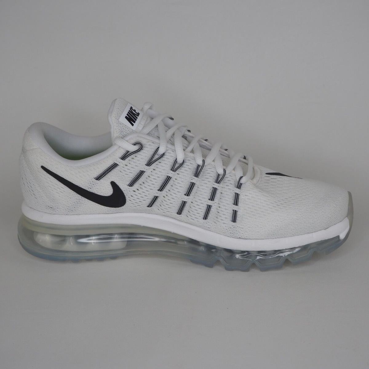Nike Air Max 2016 Mens Summit 806771 100 Shoes Athletic Sneakers White Size 7.5 | 886912288879 - Nike Air Max - White |