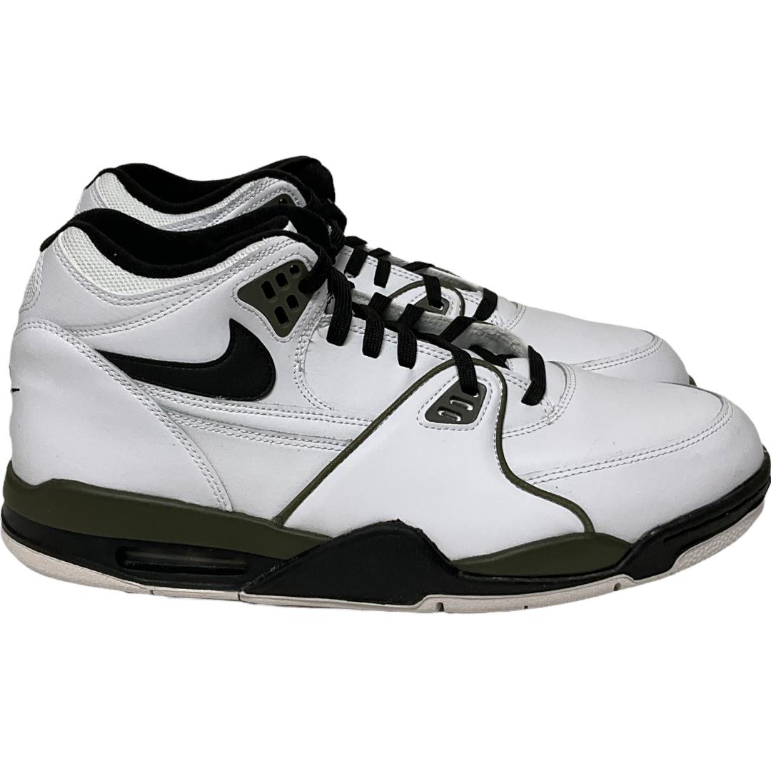 Nike Men`s Air Flight 89 `olive` White Sneaker Shoe Size 13