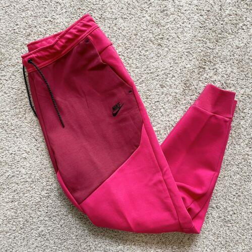 Nike Tech Fleece Jogger Sweatpants Pomegranate Red CU4495-643 Mens Size XL