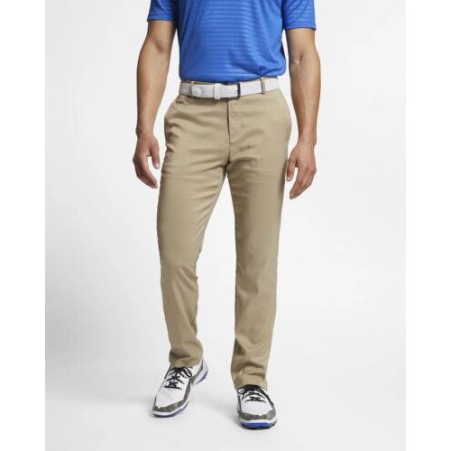 Nike Men`s Dri-fit Flex Core Golf Pants Khaki 32x32