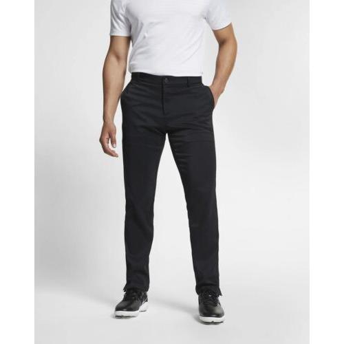 Nike Men`s Dri-fit Flex Core Golf Pants Black 38x30