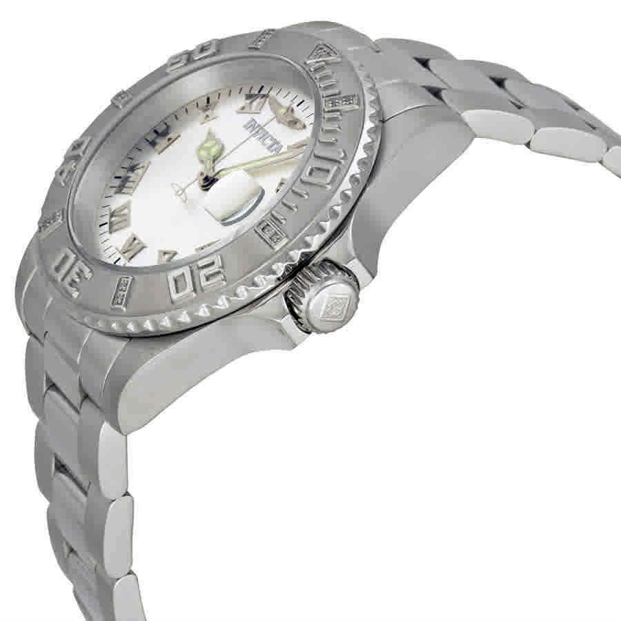 Invicta Pro Diver Silver Dial Stainless Steel Men`s Watch 12819