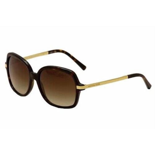 Michael Kors Adrianna II MK2024 MK/2024 310613 Tortoise/gold Sunglasses 57mm - Frame: Brown, Lens: Brown