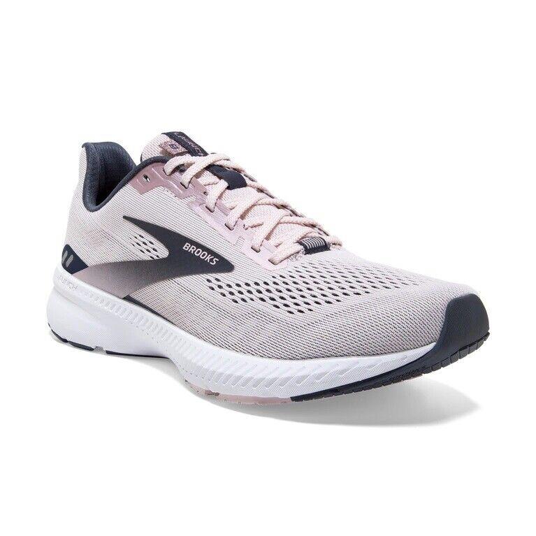 Brooks Women`s Road Running Shoes Launch 8 Lightweight Breathable Sneakers Shoes Primrose/Ombre/Metallic