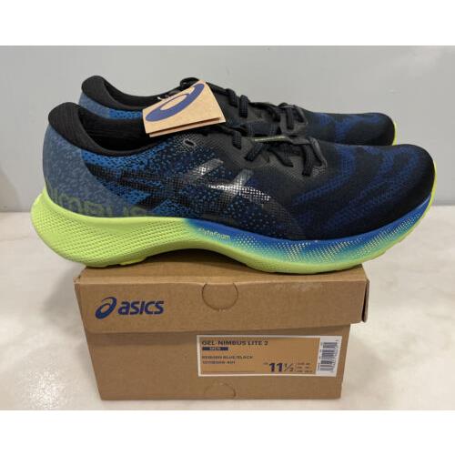 Asics Gel-nimbus Lite 2 Running Shoes 1011B009 Reborn Blue Men Sz 11.5 Boxdamage