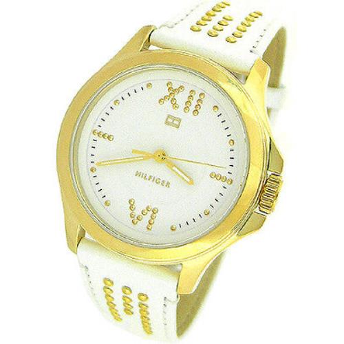 Tommy Hilfiger Two Tone Leather Ladies Watch 1781013