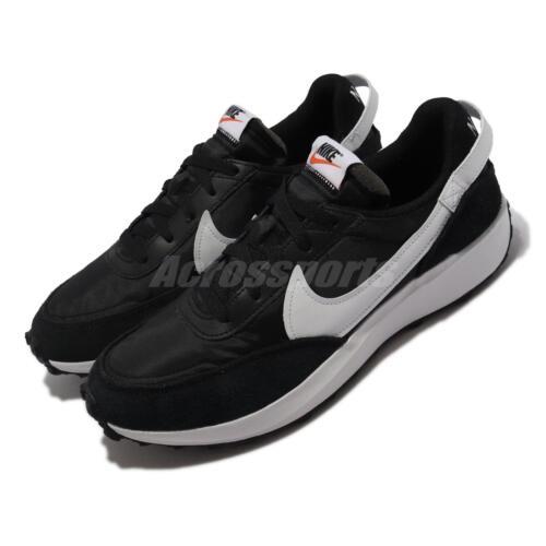 Nike Waffle Debut Black White Mens Casual Lifestyle Shoes DH9522-001 - Black