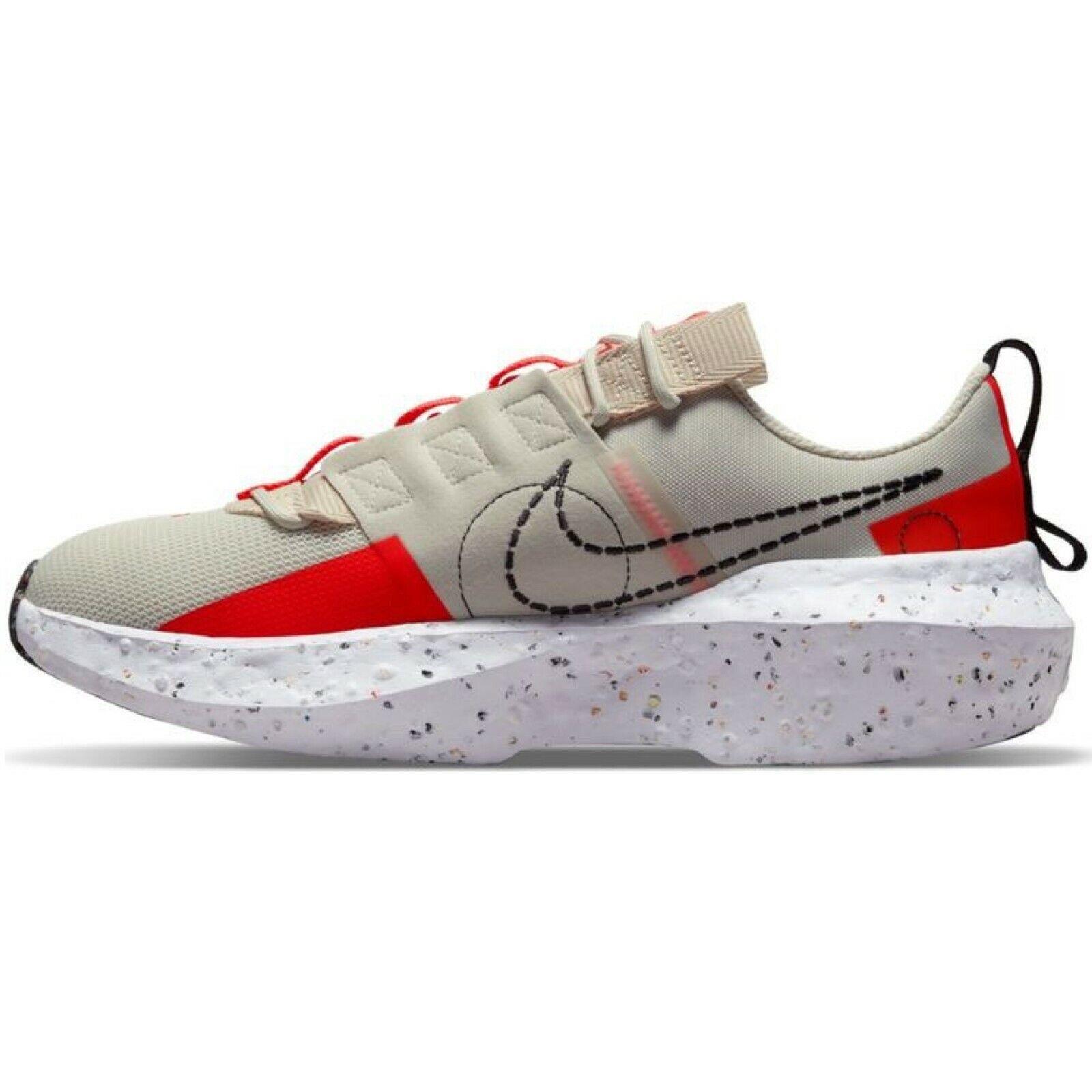 Nike shoes Crater Impact - Beige , LT BONE/BLK/BRT CRIMSON Manufacturer 6