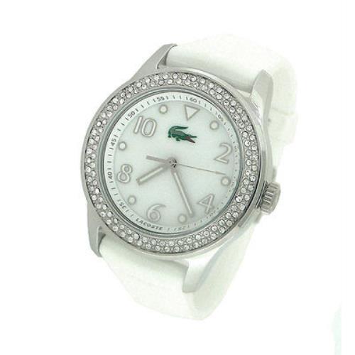 Lacoste Mother-of-pearl Silicone Ladies Watch 2000647