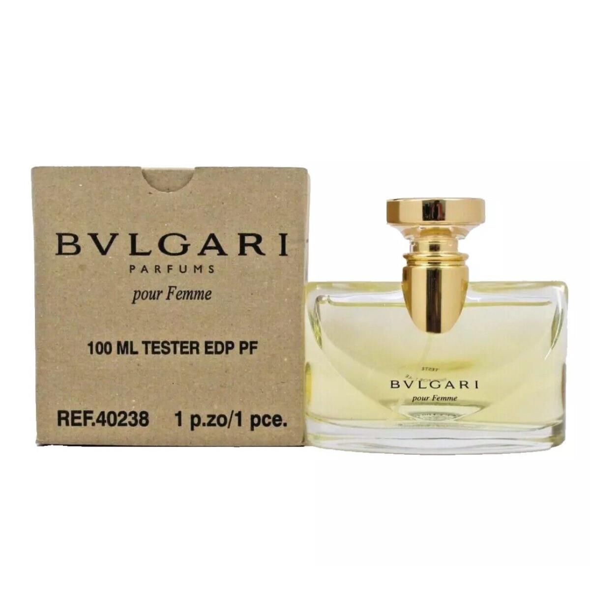 Bvlgari Pour Femme Edp Spray 3.4 Fl. Oz. Ntwb