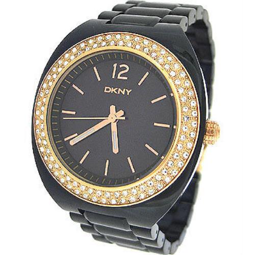 Dkny Mother-of-pearl Crystal 50M Ladies Watch NY8094