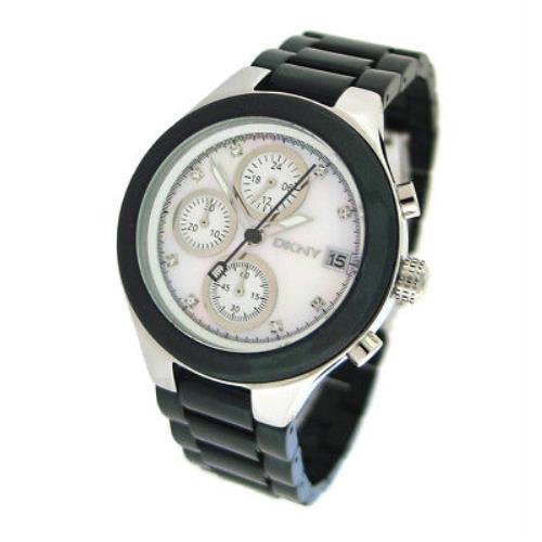 Dkny Chronograph Mother-of-pearl Ladies Watch NY8064