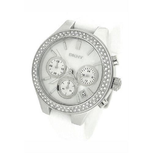 Dkny Chronograph Silicone 50M Ladies Watch NY8196