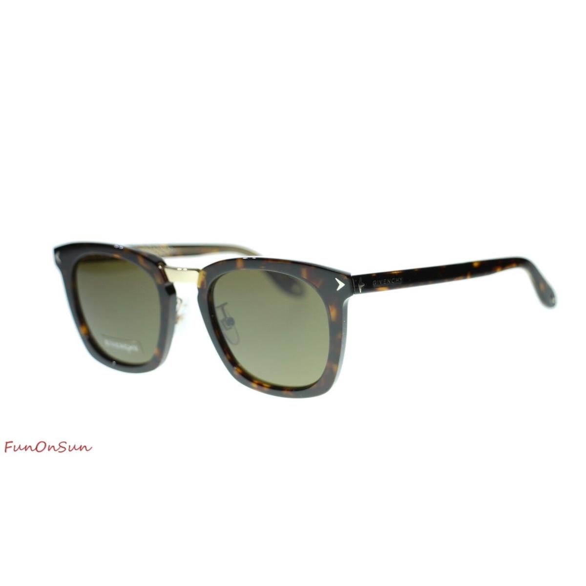 Givenchy Women`s Sunglasses GV7065 WR9 Havana Brown/brown Lens Square