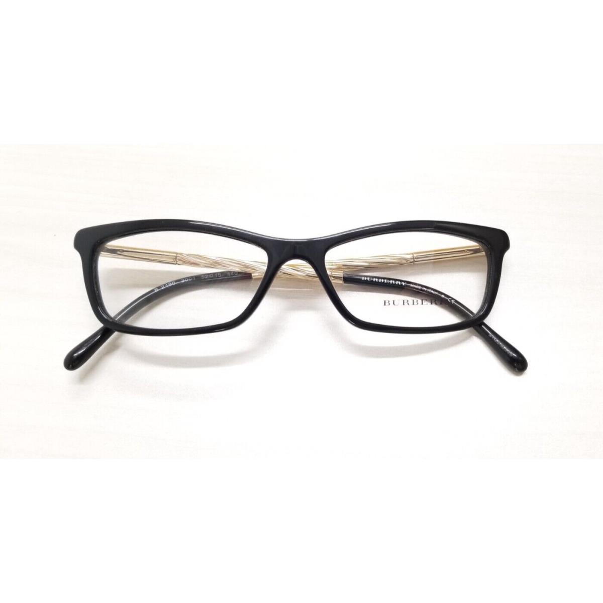 Burberry eyeglasses  - Black, Soft gold accent Frame 1