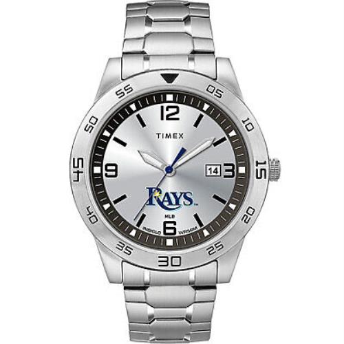 Timex Men`s Men`s Citation Rays Silver Analog Watch Timepiece Active Sports