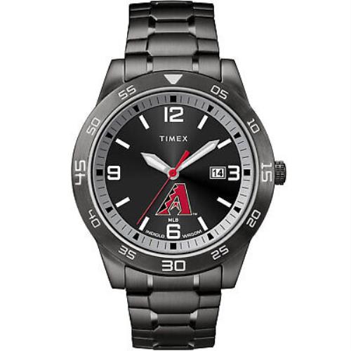 Timex Men`s Men`s Acclaim Diamondbucks Black Analog Watch Timepiece Active