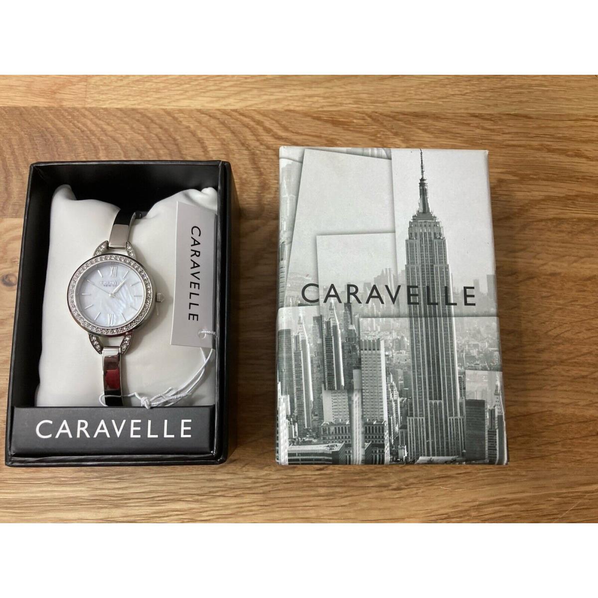 Caravelle New York by Bulova Ladies Wristwatch Analog 43L166 Quartz