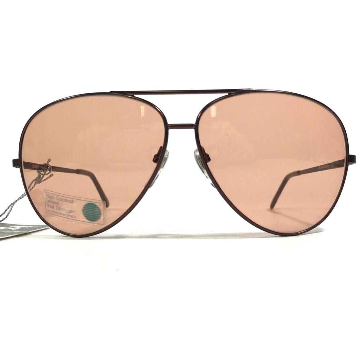 Vintage Serengeti Sunglasses Boomslang Large Brown Frames Red Lenses 62-12-130