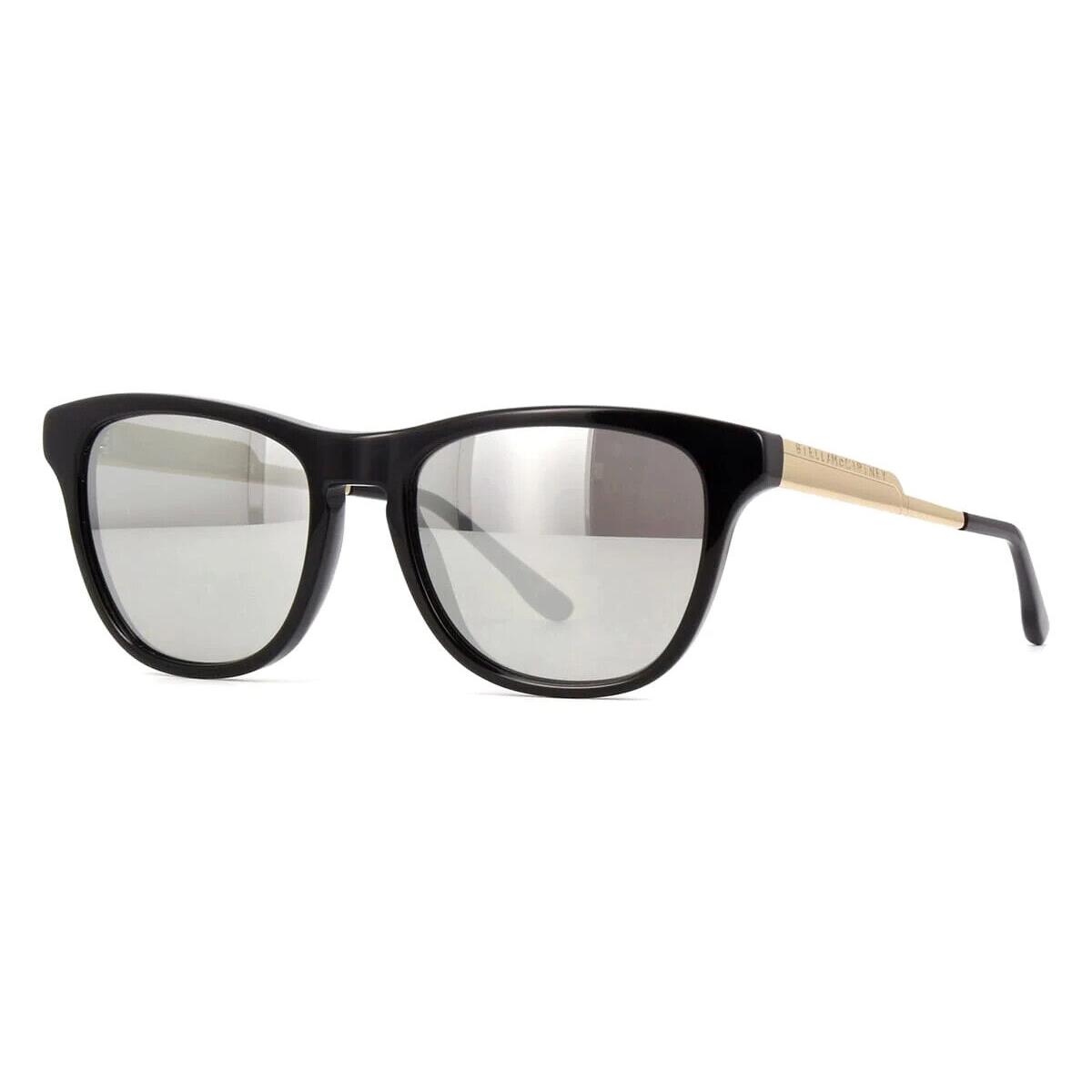 Stella Mccartney SM4048 2055/6G Black Gold / Clear Mirrored Sunglasses