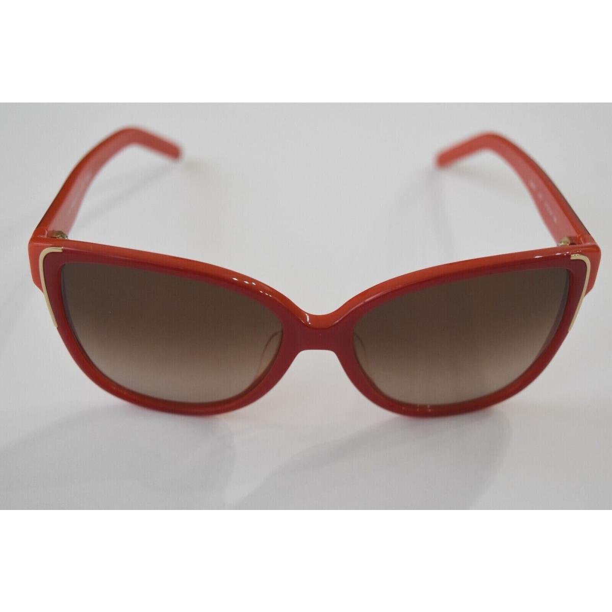 Chlo Women`s Red Coral CE601S 673 Chloe 57-16-130 Sunglasses