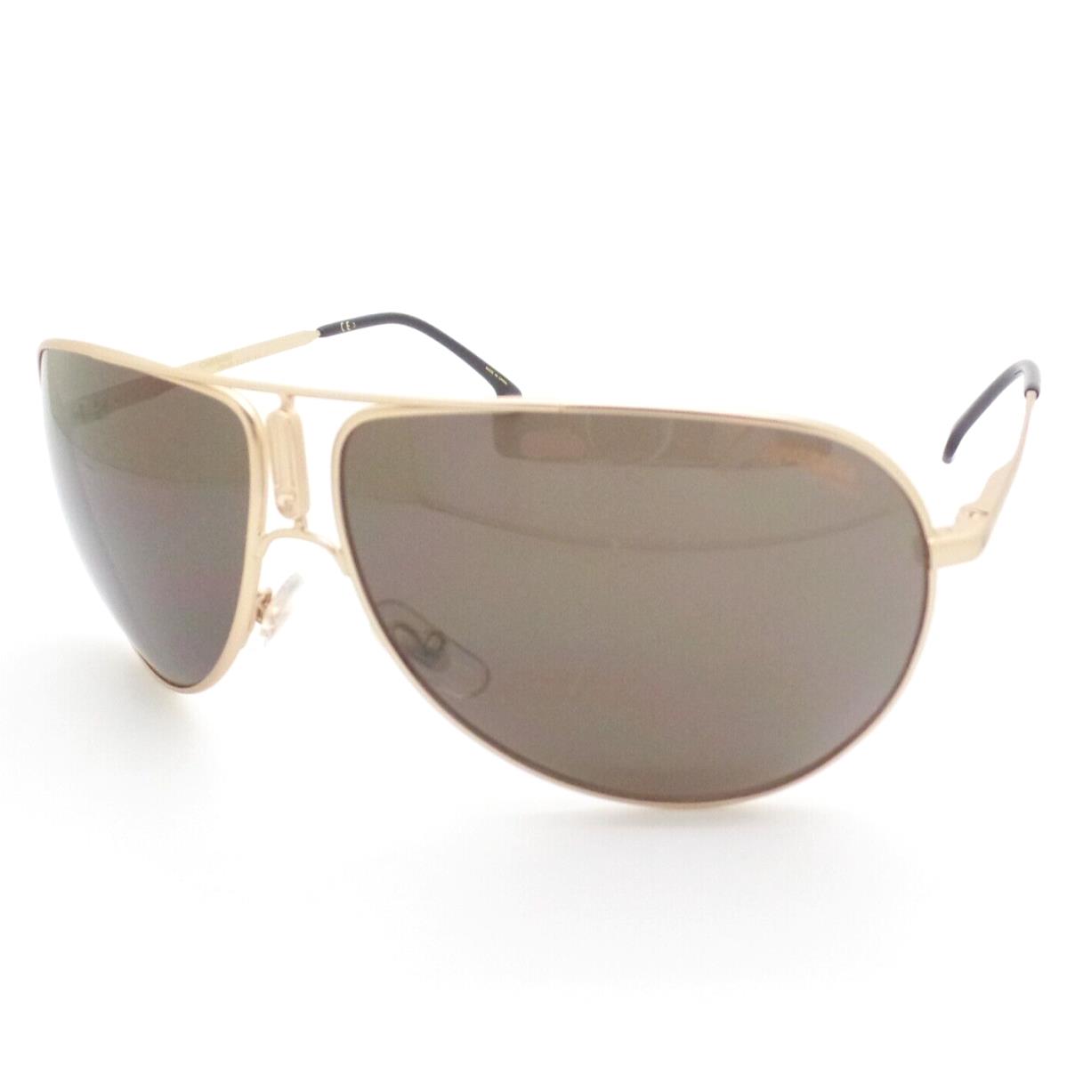 Carrera Gipsy 65 AOZ70 Matte Gold Brown Sunglasses - Frame: Matte Gold, Lens: Brown