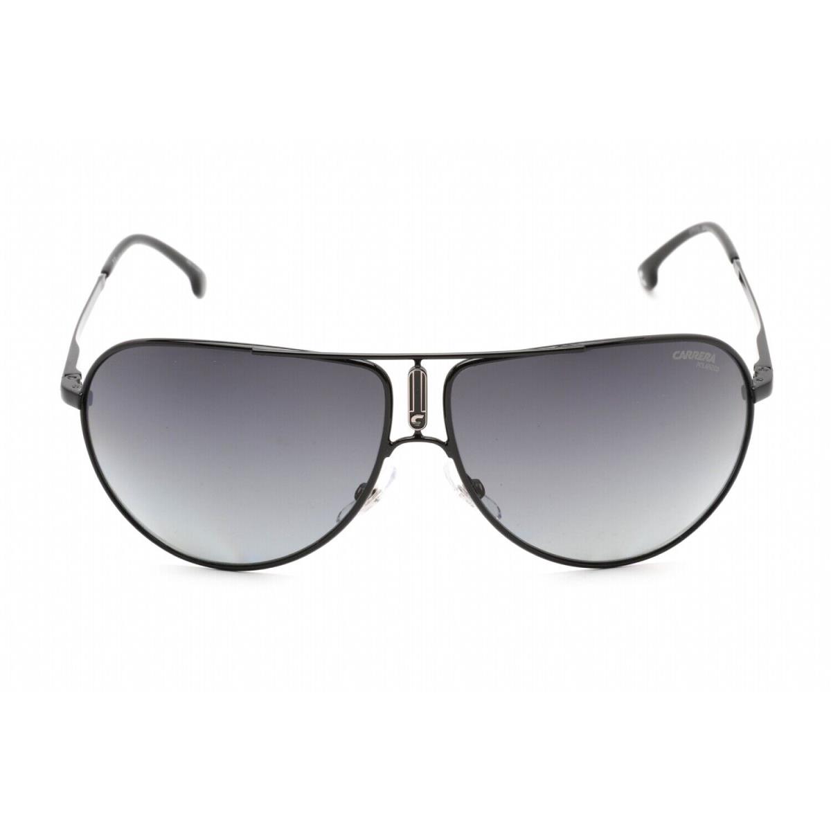 Carrera GIPSY65 0807 WJ Sunglasses Black Frame Gray Polarised Lenses 64mm - Frame: Black, Lens: Gray