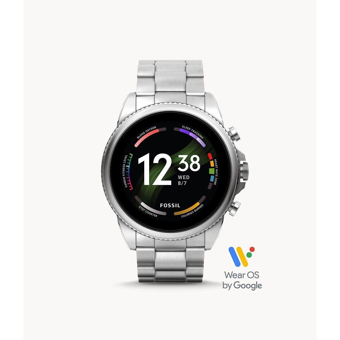 Fossil Men Gen 6 Smartwatch Stainless Steel Watch FTW4060V