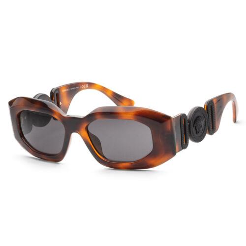 Versace Men`s Fashion VE4425U-521787 54mm Havana Sunglasses - Frame: Brown, Lens: Gray, Other Frame: Havana