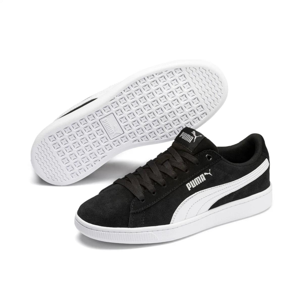 Puma Suede v2 Distinct Life 364826-01 Men`s White/black Sneakers Shoes 10 WR216