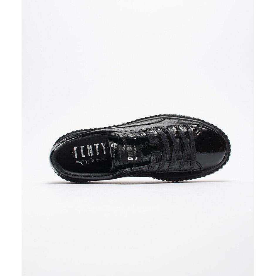 Puma shoes Creeper Wrinkled Patent - Black 1