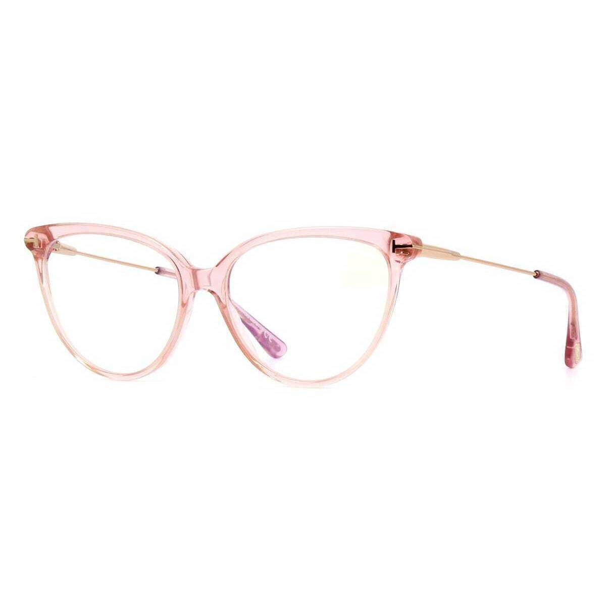 Tom Ford FT5688-B 072 Eyeglasses Shiny Pink Frame 55 Mm